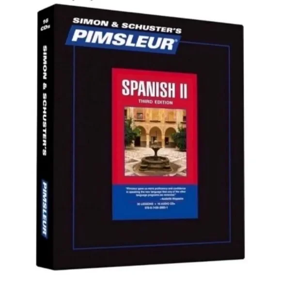 New Simon & Schuster’s Pimsleur Spanish 1,2 & 3
